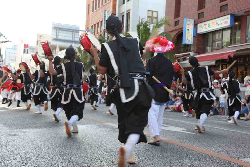 沖縄エイサーのイベントの画像